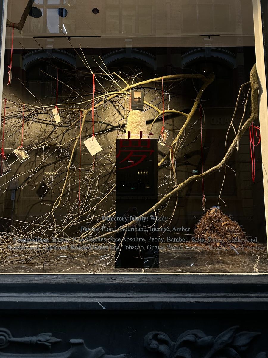 Masons × Meo window display and brand activation, Melbourne